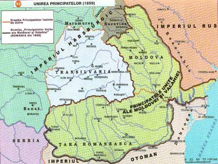 24 ianuarie Unirea Moldovei cu Muntenia